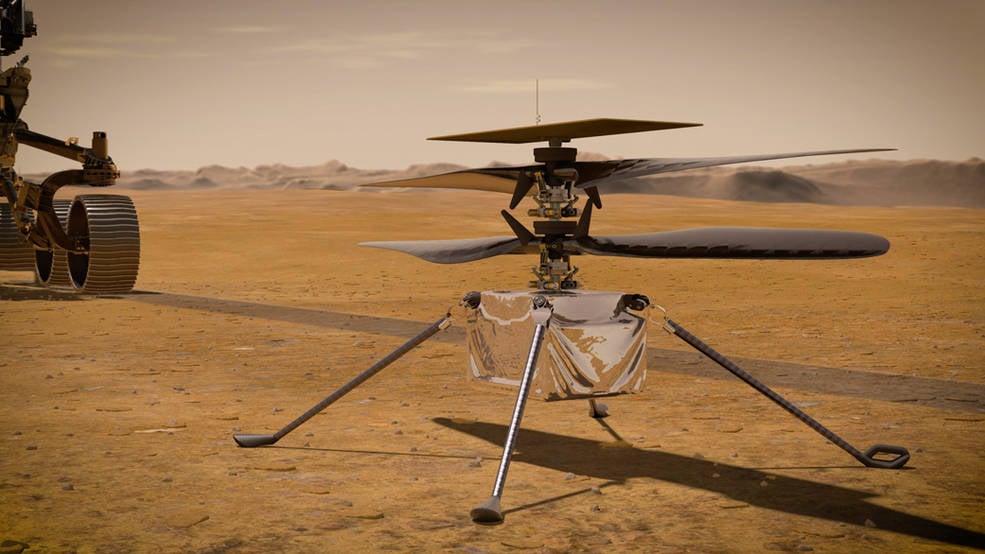 Espace : voici le son d’Ingenuity sur Mars