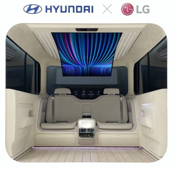 Crédit : LG, Hyundai