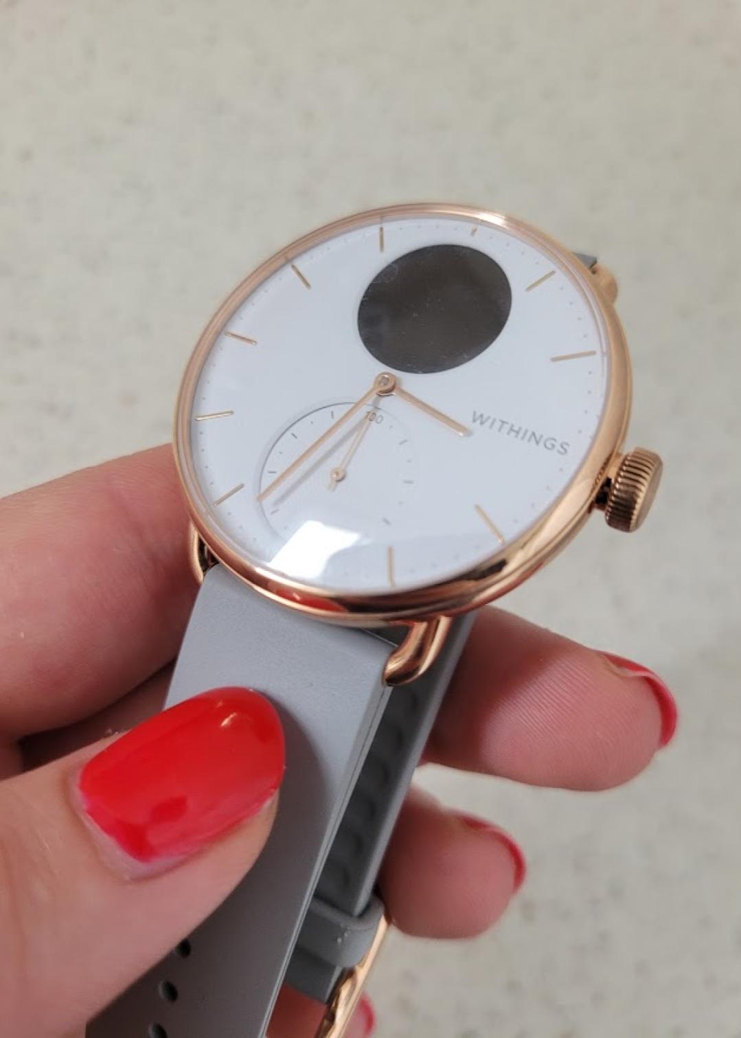 Whithings ScanWatch rose gold