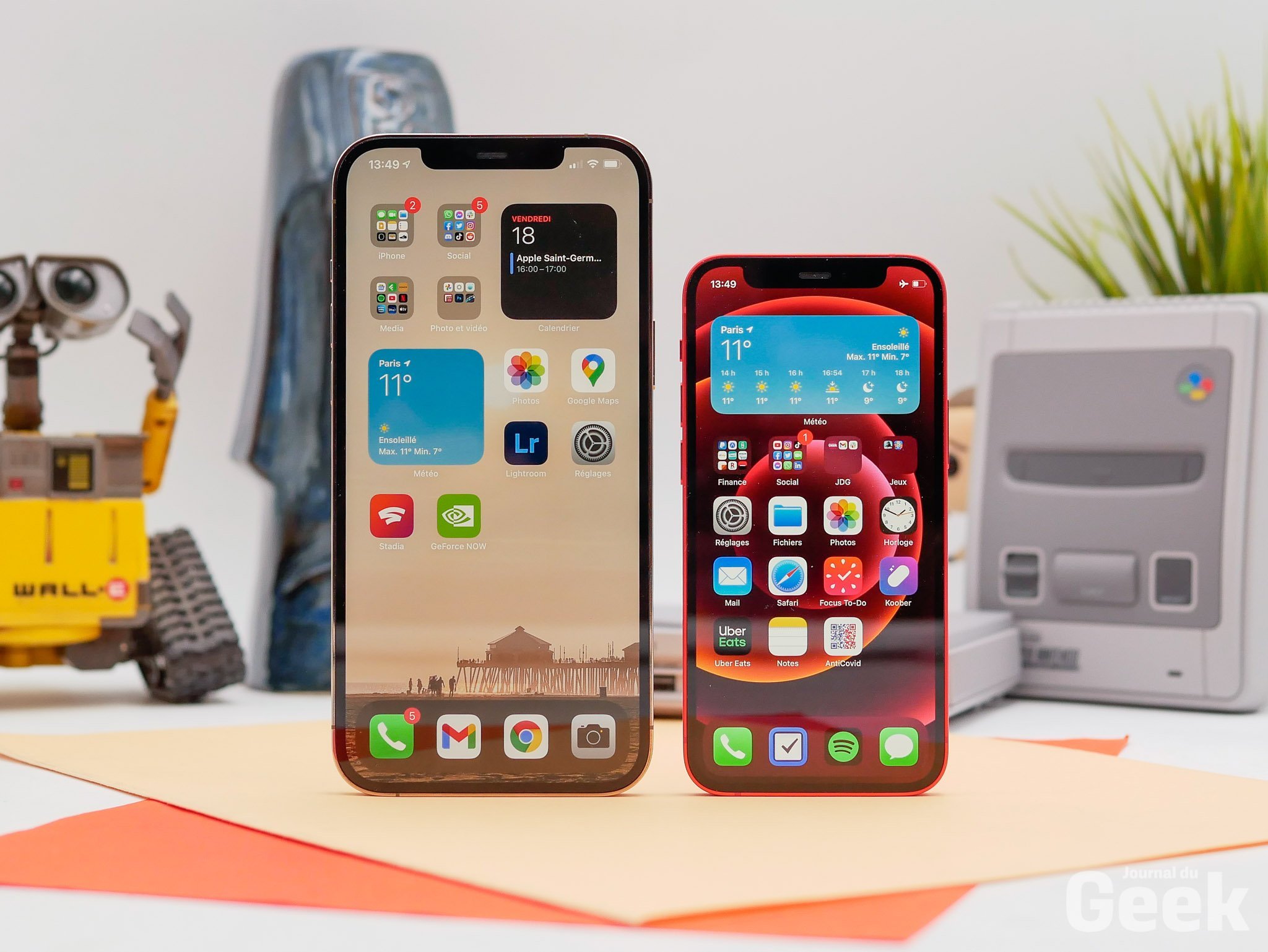 test iPhone 12 et iPhone 12 mini