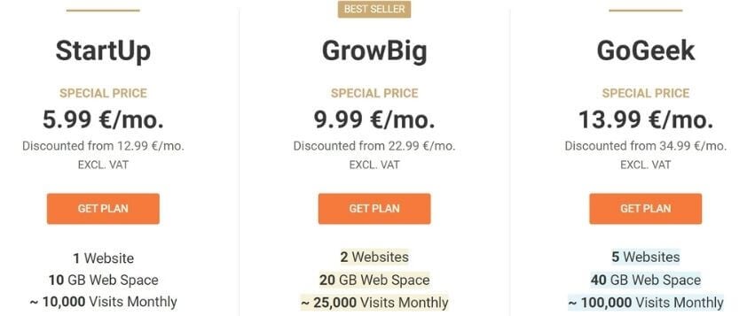 Hébergement web SiteGround