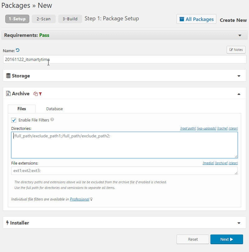 Plugin WordPress Duplicator