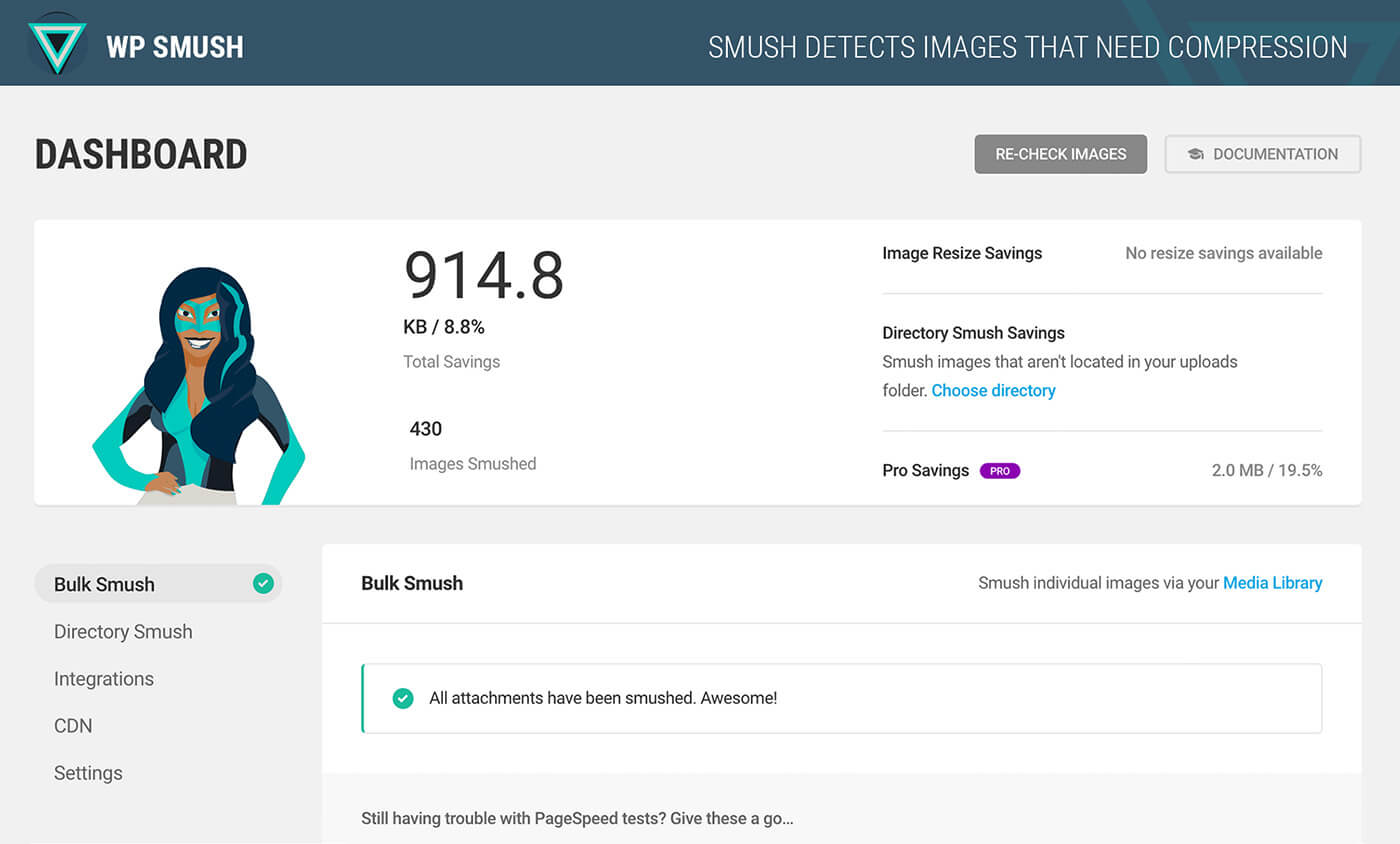 Plugin WordPress Smush