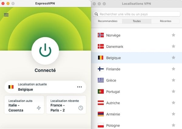 ExpressVPN-IP-belge