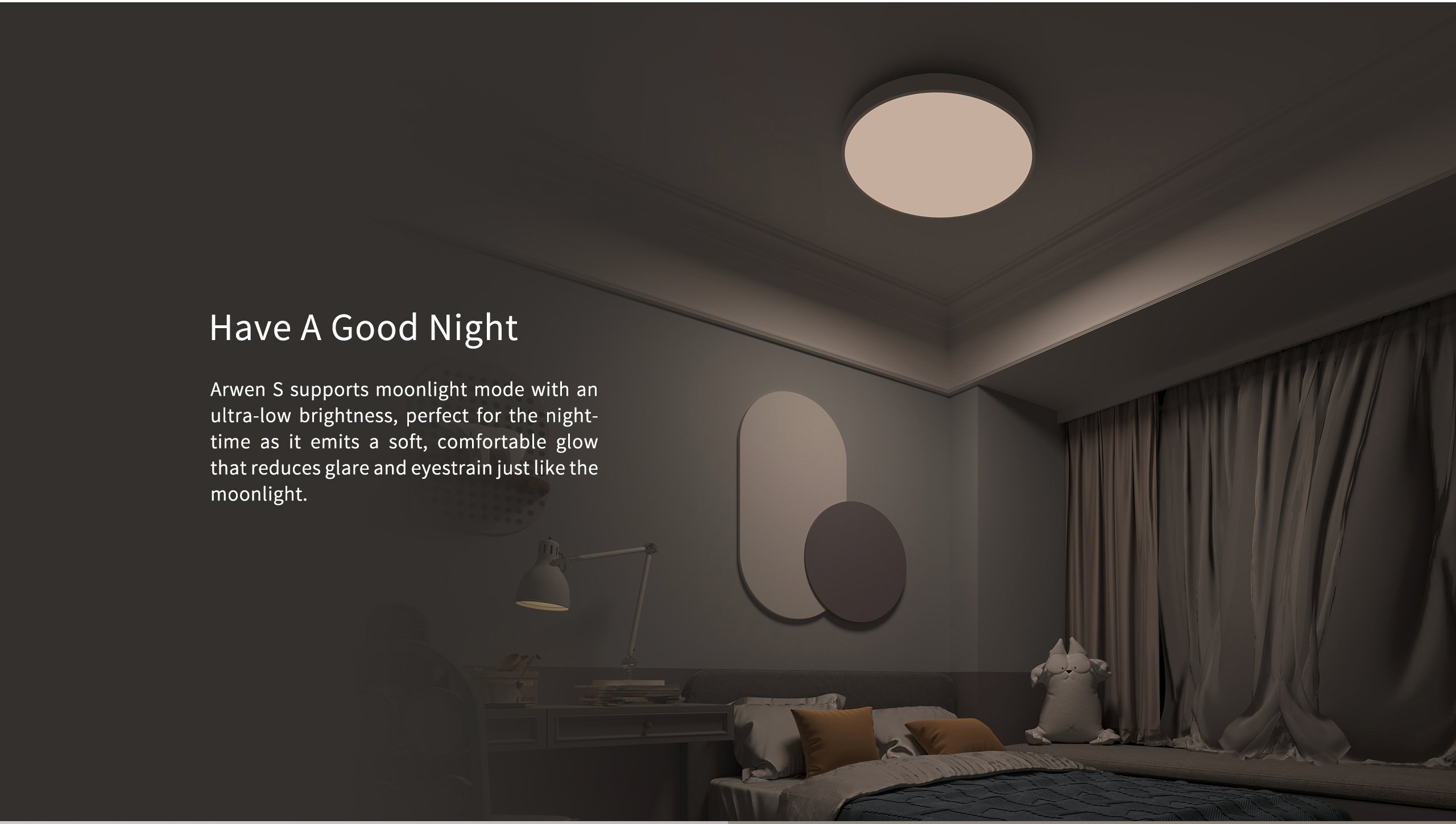 Mode nuit Yeelight Arwen Smart LED