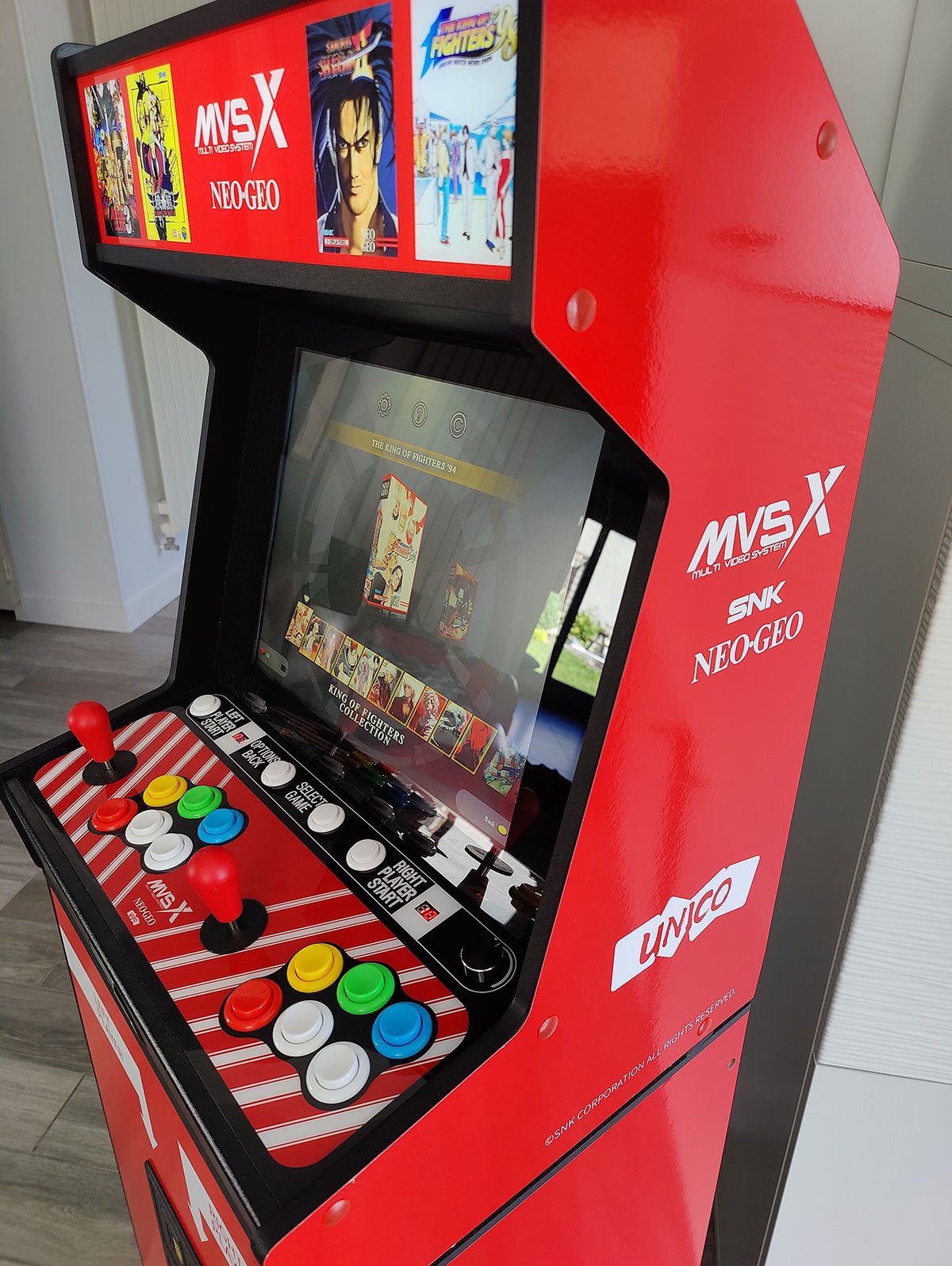 BORNE ARCADE MVSX type BARTOP - SNK NEO GEO - Borne arcade - LDLC