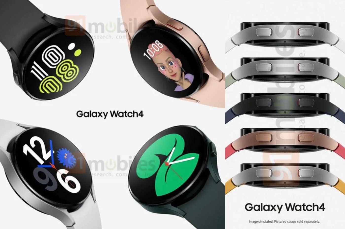 Samsung Galaxy Watch Active 4 leak
