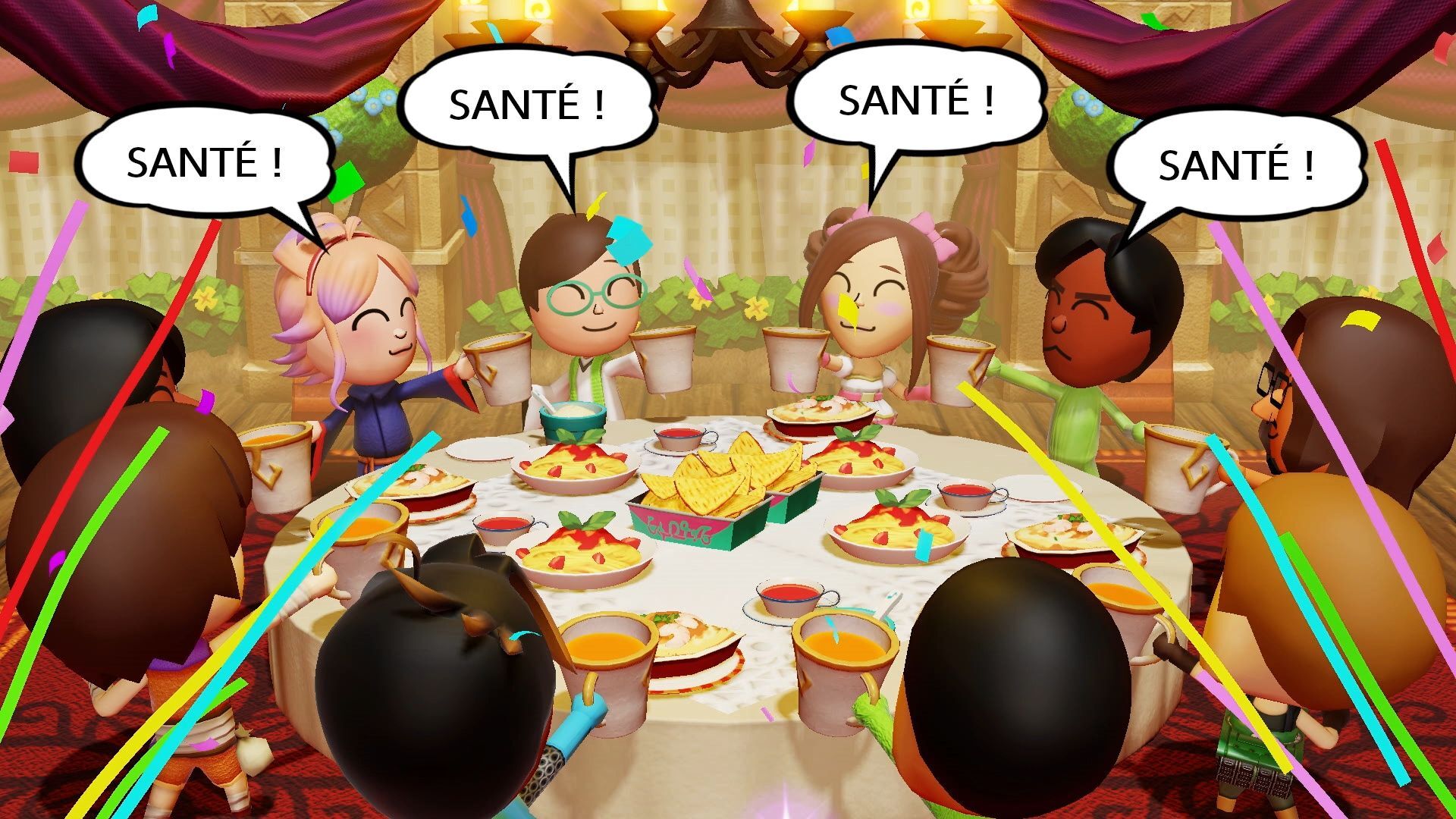 Miitopia Switch amis