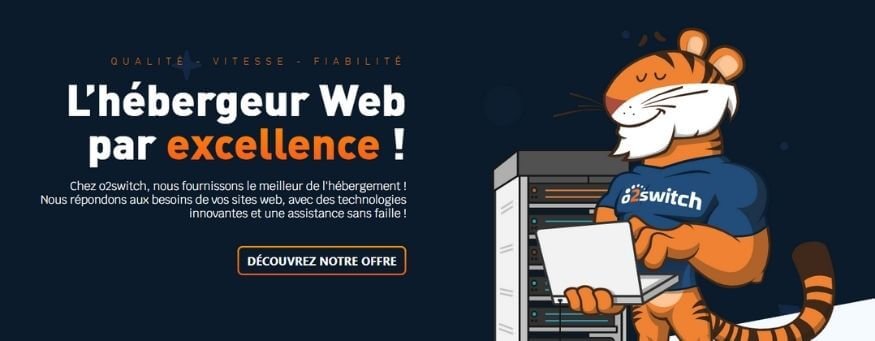 Page officielle o2switch