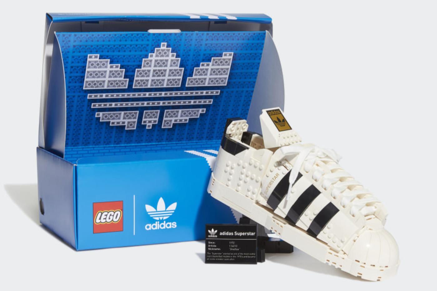 Lego kit de construction Adidas SuperStar
