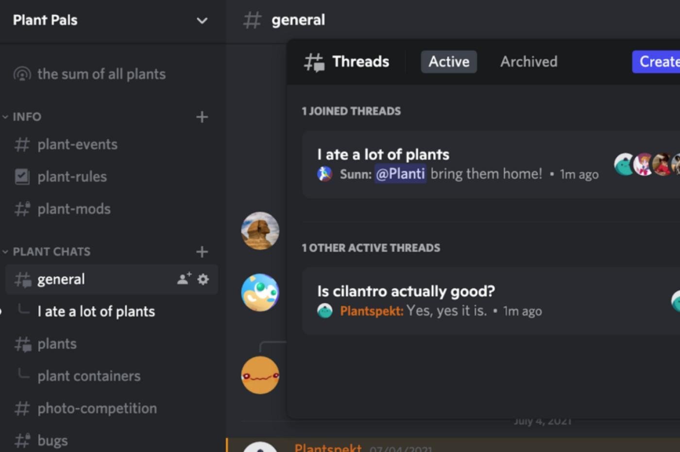 Discord thread