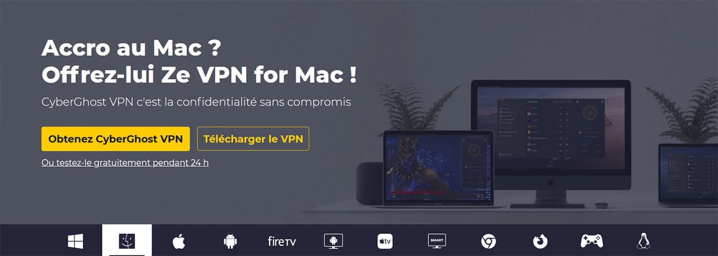 CyberGhost VPN Mac