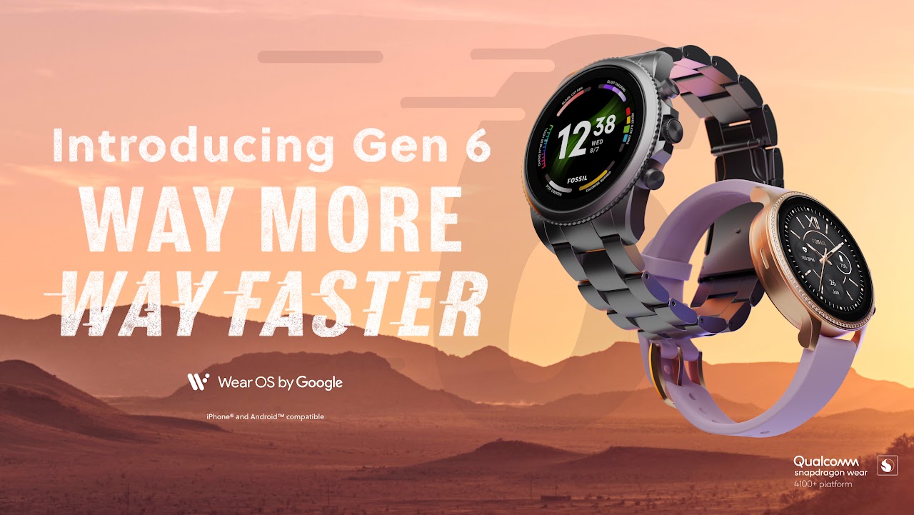 Fossil lance la Gen 6, sa toute nouvelle montre connectée