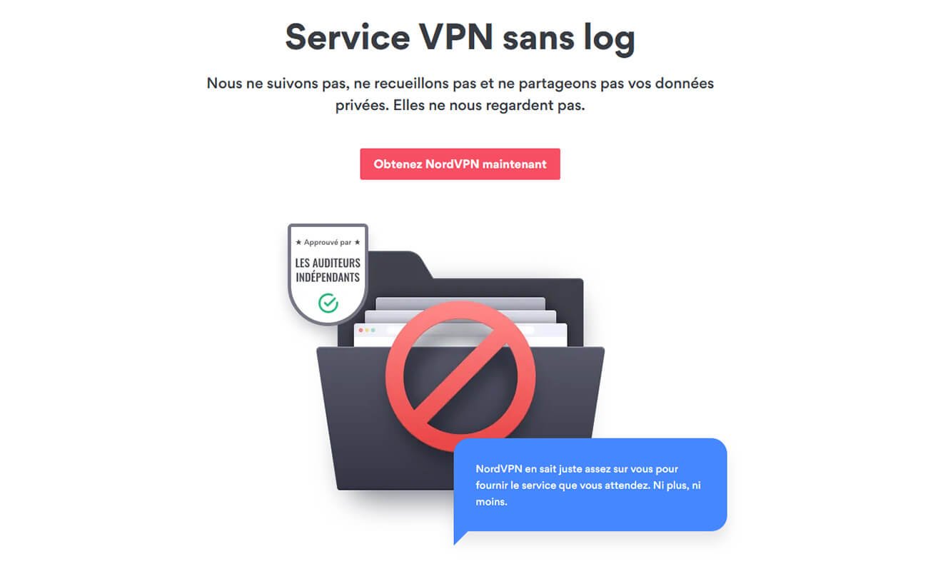 NordVPN no-log