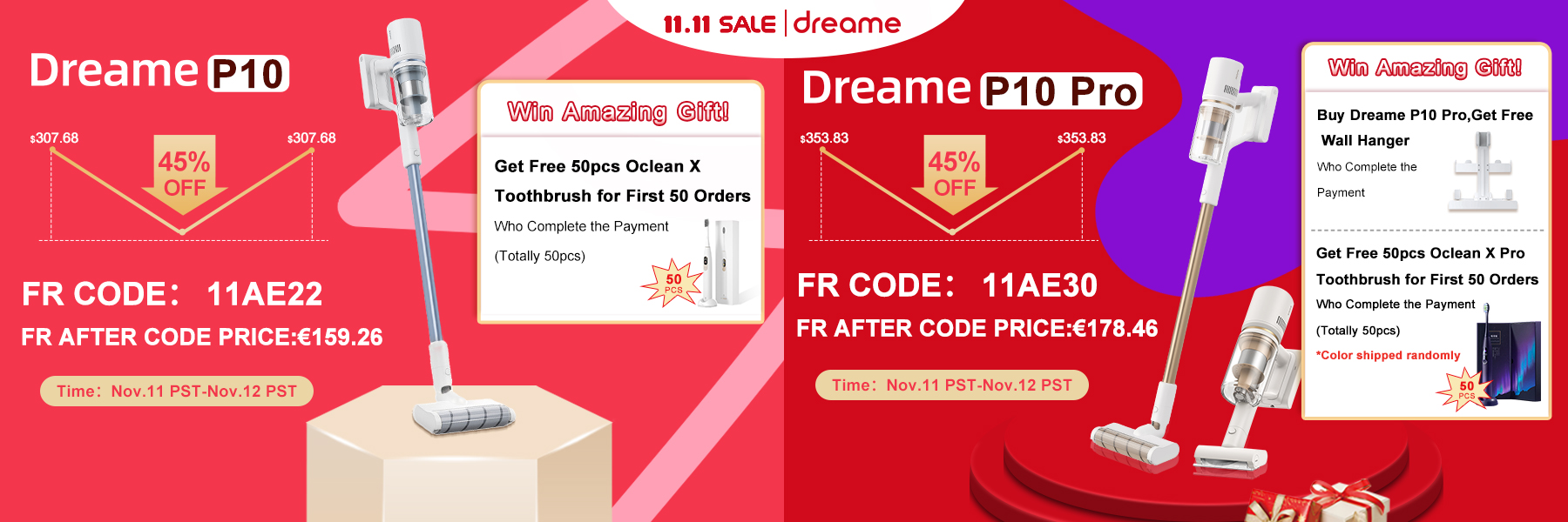 Acheter Aspirateur Dreame P10 Pro