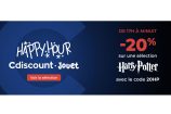 Cdiscount propose 20% de réduction immédiate sur les produits Harry Potter !