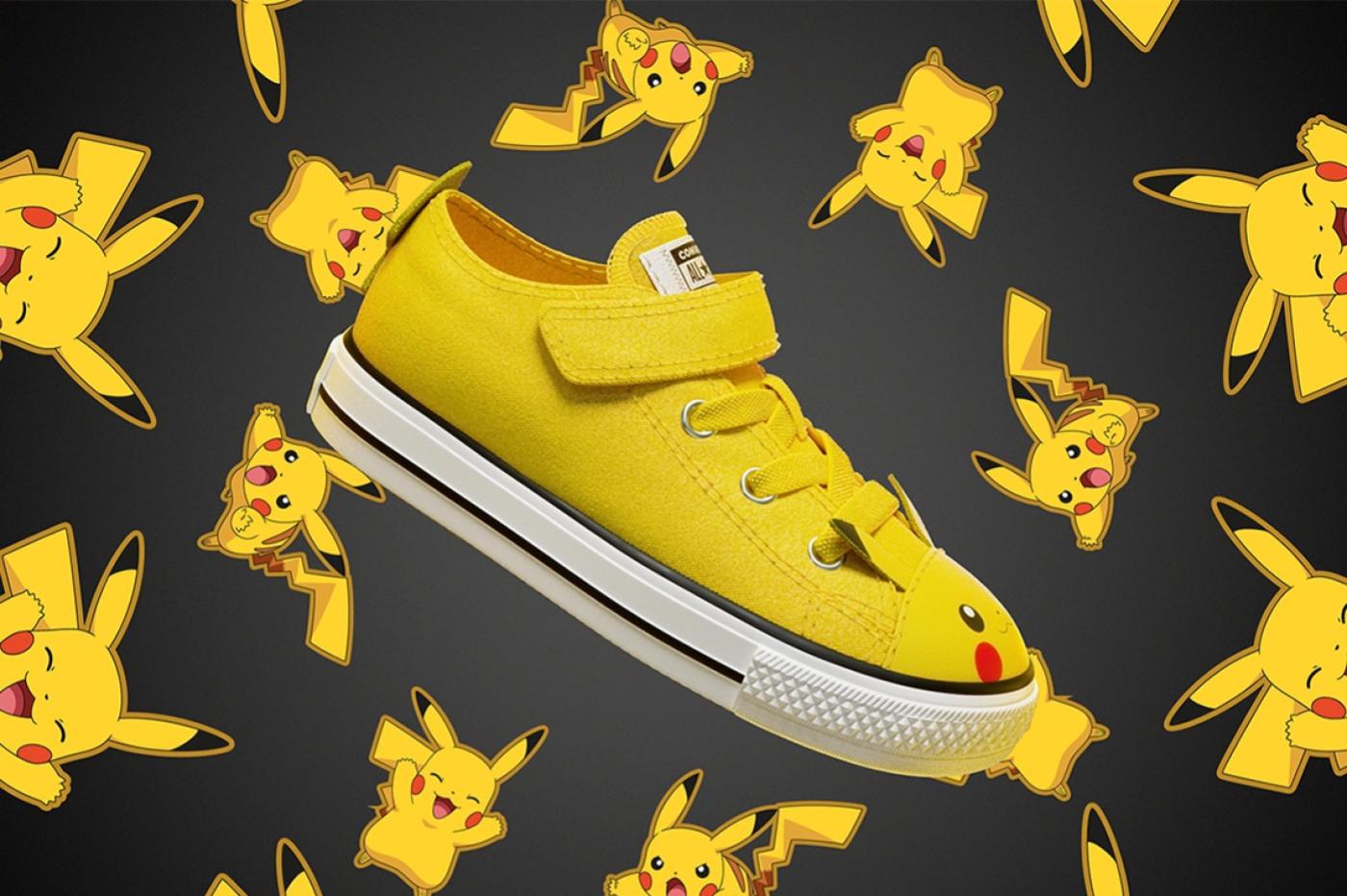 Converse Pokémon jaune Pikachu