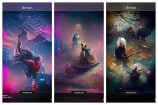 Cette application transforme de simples mots en somptueux artworks