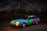 Une Nissan Bluebird toute éléctrique sort des usines de Sunderland