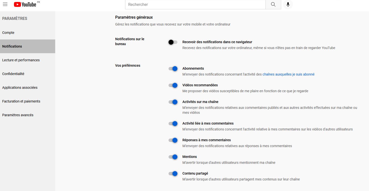 youtube capture d'écran