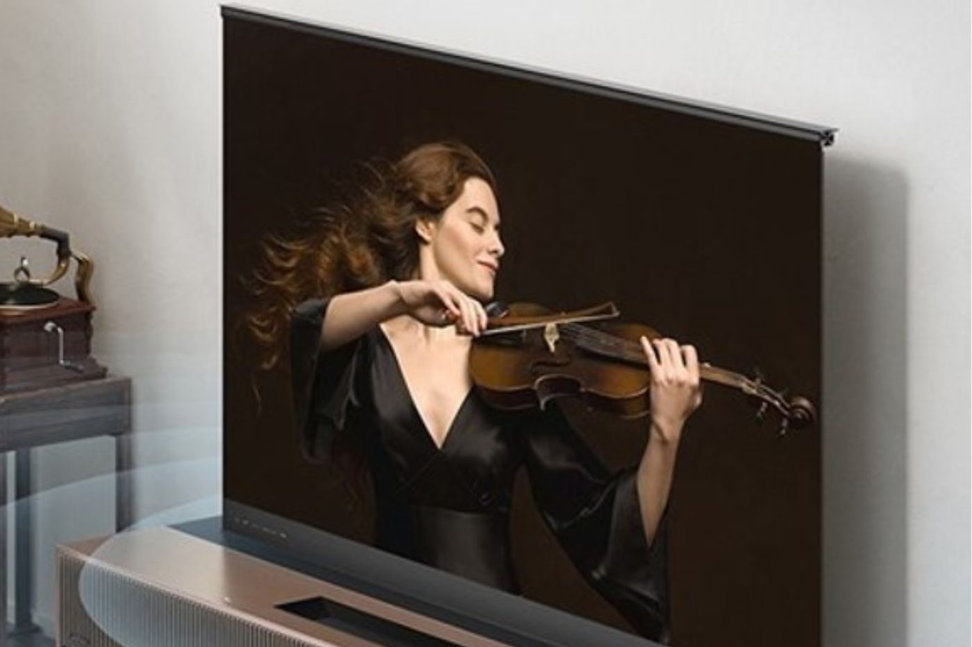 hisense-tv-enroulable