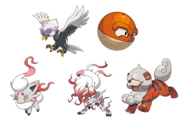 Formes Hisui Pokémon Légendes Arceus