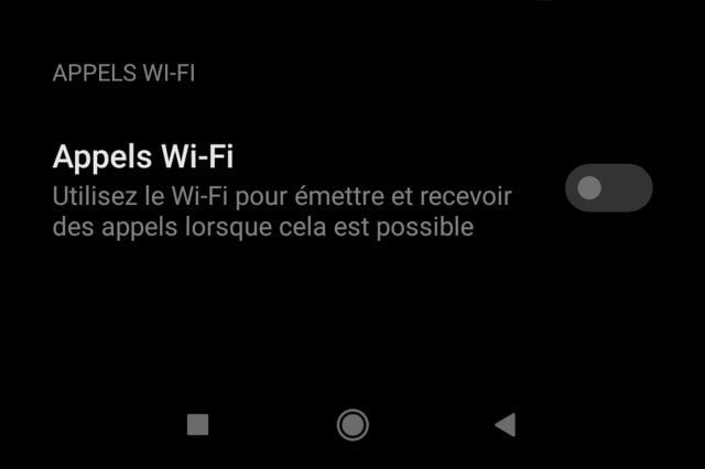 Xiaomi Appels Wi-Fi