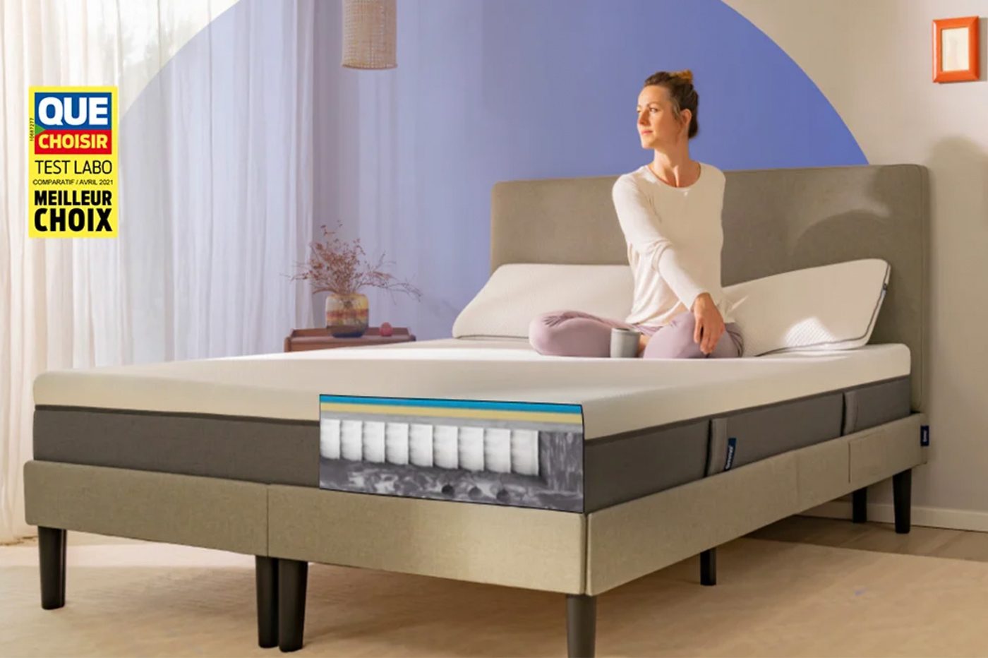 Matelas ferme ou moelleux : Lequel choisir ? - Emma