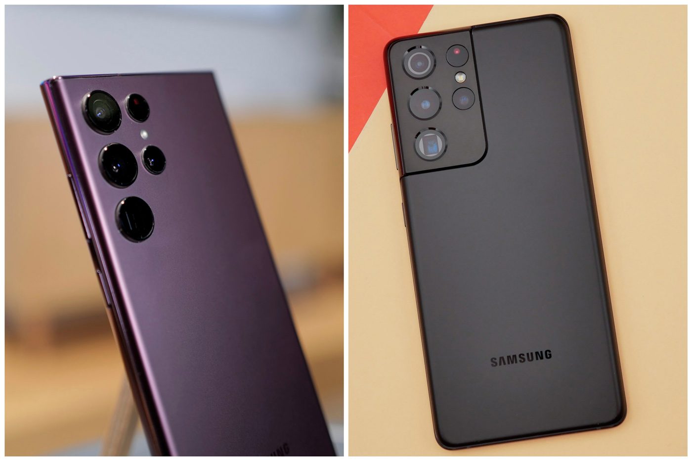 Samsung Galaxy S22 Ultra vs Galaxy S21 Ultra