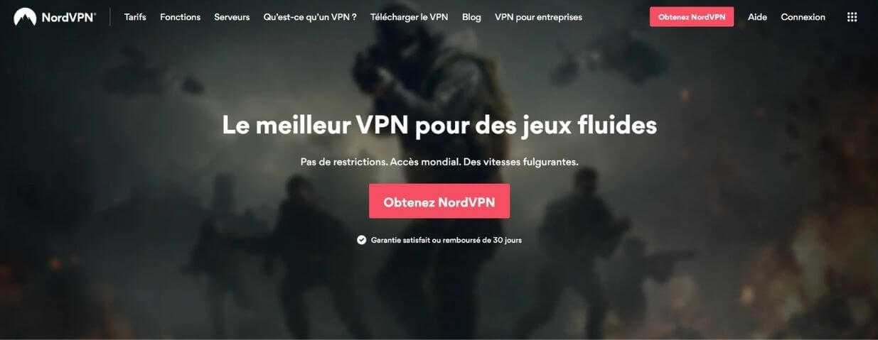 NordVPN pour Call of Duty Warzone