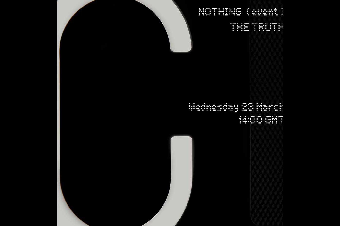 Nothing conférence