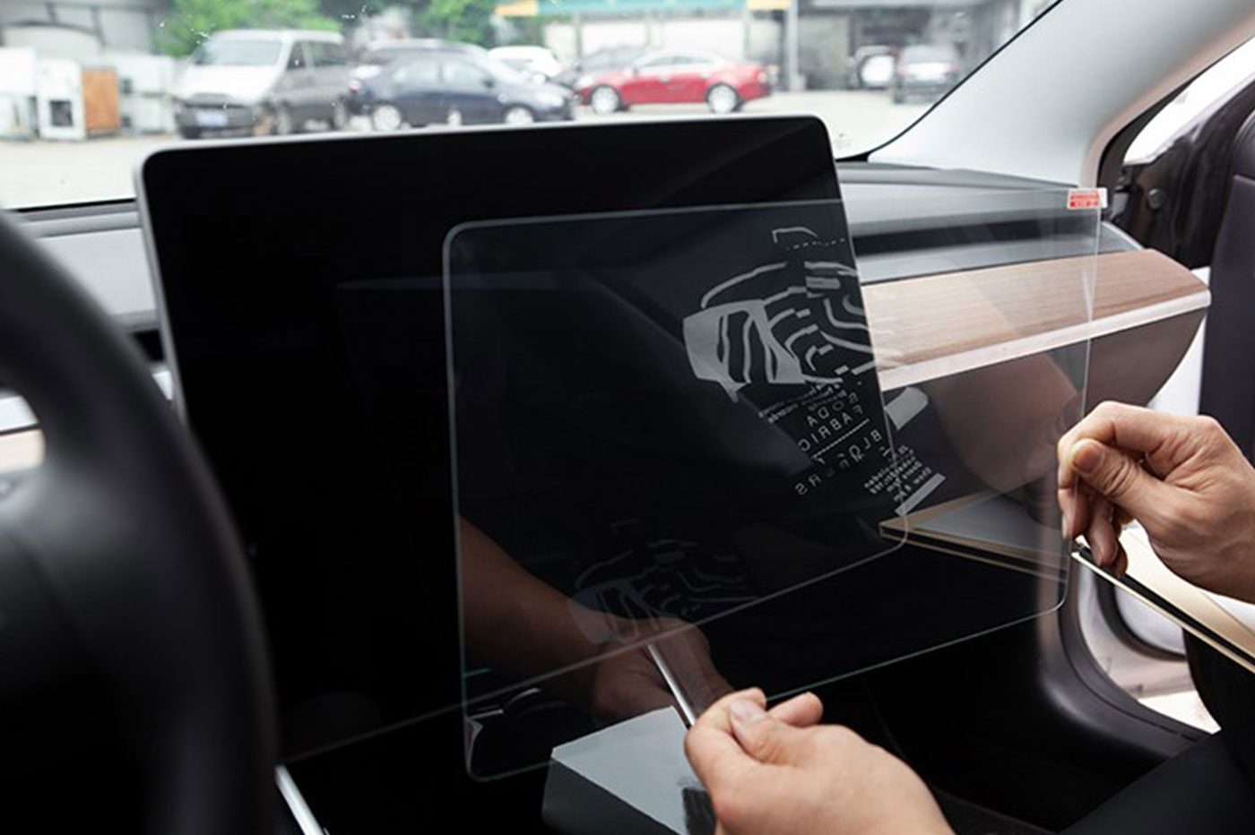 TESLA grille Couverture de protection d'entrée d'air de voiture
