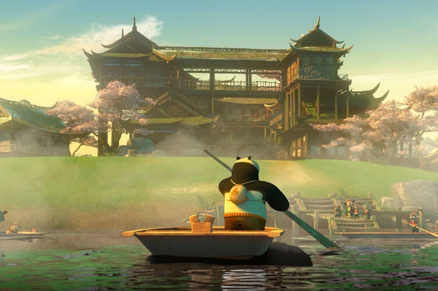 kung fu panda série Netflix