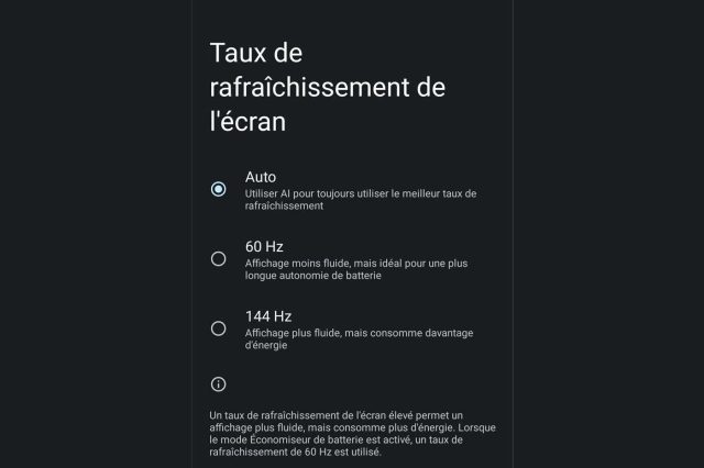 Taux actualisation Motorola
