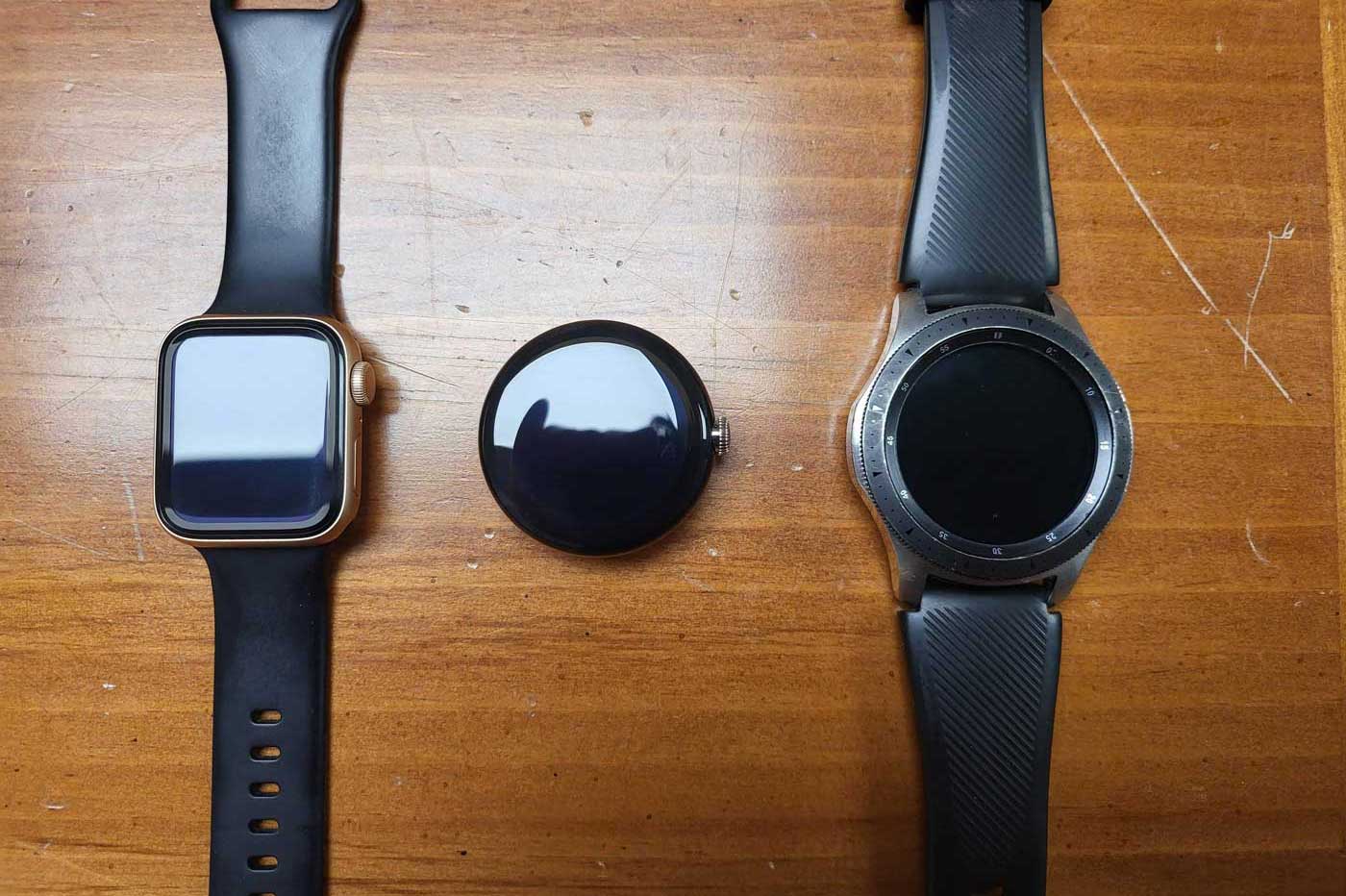 Google Pixel Watch vs Apple Watch vs Samsung Galaxy Watch