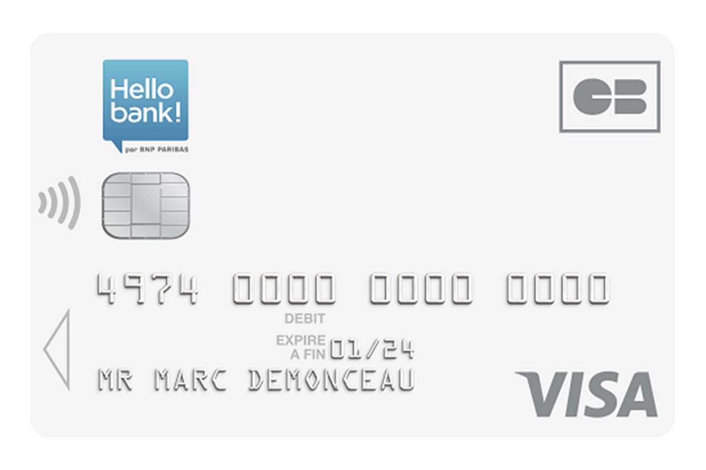 Hello bank! carte Hello One