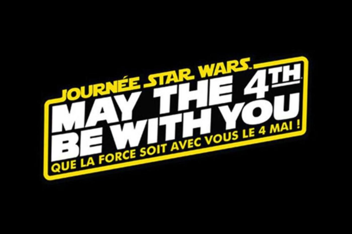Logo français pour le Star Wars Day du 4 mai