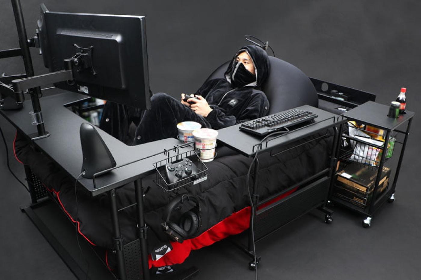 bureau de lit gaming