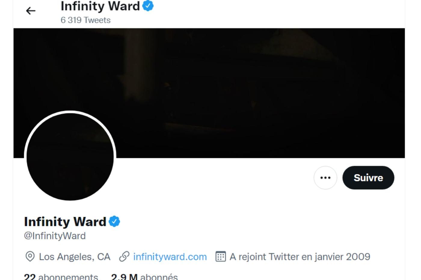 Infinity ward twitter modern warfare