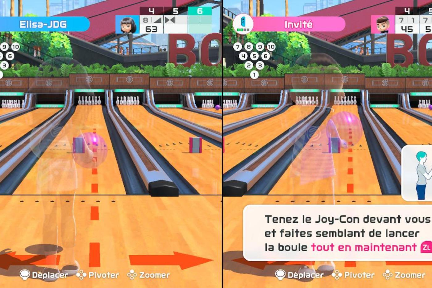 bowling nintendo switch sports