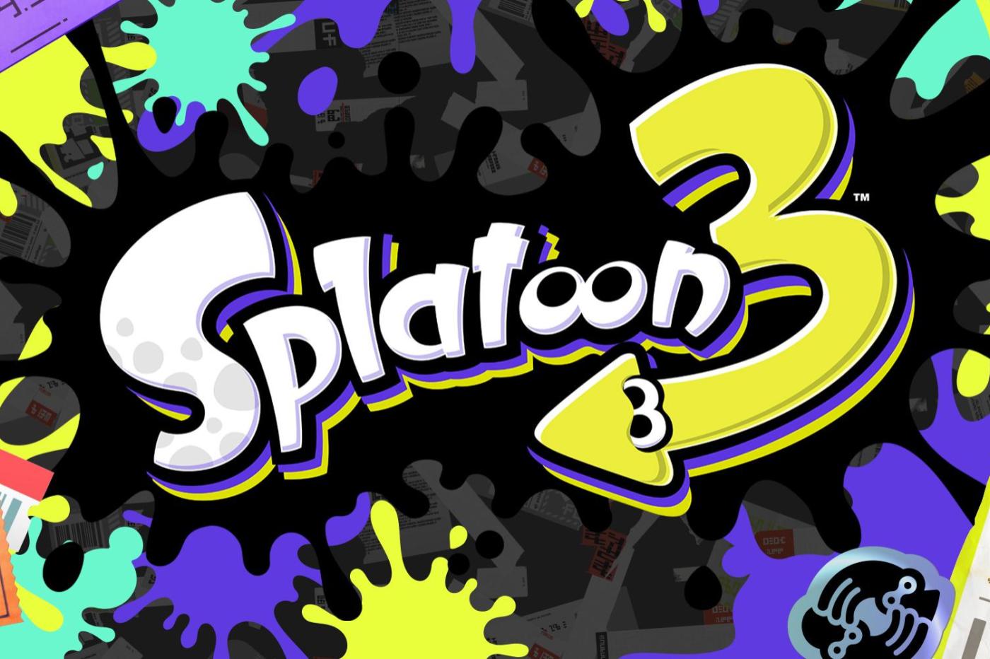 Logo du jeu Splatoon 3