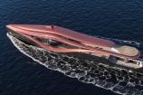 Le Zion est un méga-yacht qui ressemble à une baleine