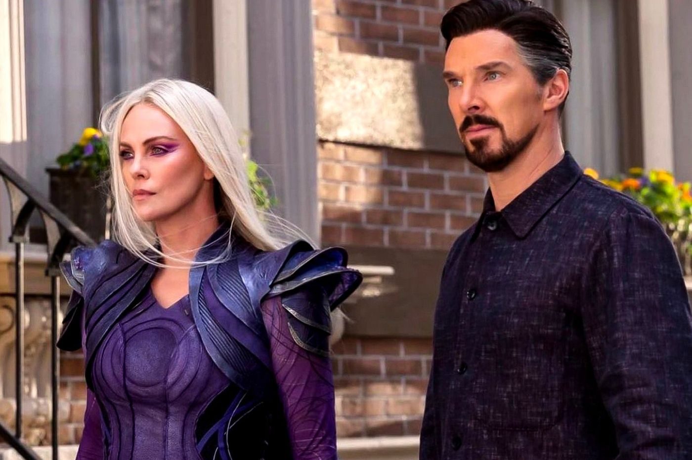 docteur strange et Clea dans multiverse of madness