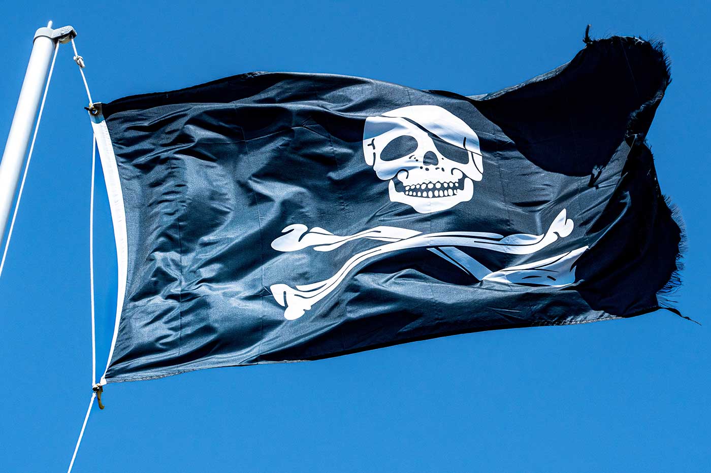 Pirate piratage drapeau