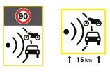 Les anciens panneaux annonçant les radars fixes vont être remplacés