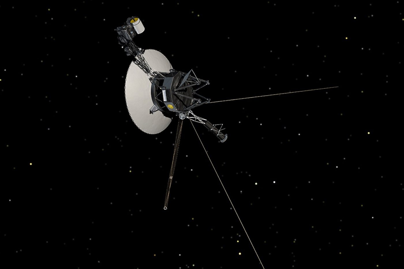 Was Voyager 1 verloren in de ruimte?
