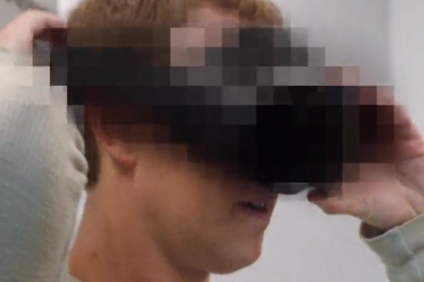 Hier ist das erste Bild (verpixelt) des kommenden Meta VR-Headsets