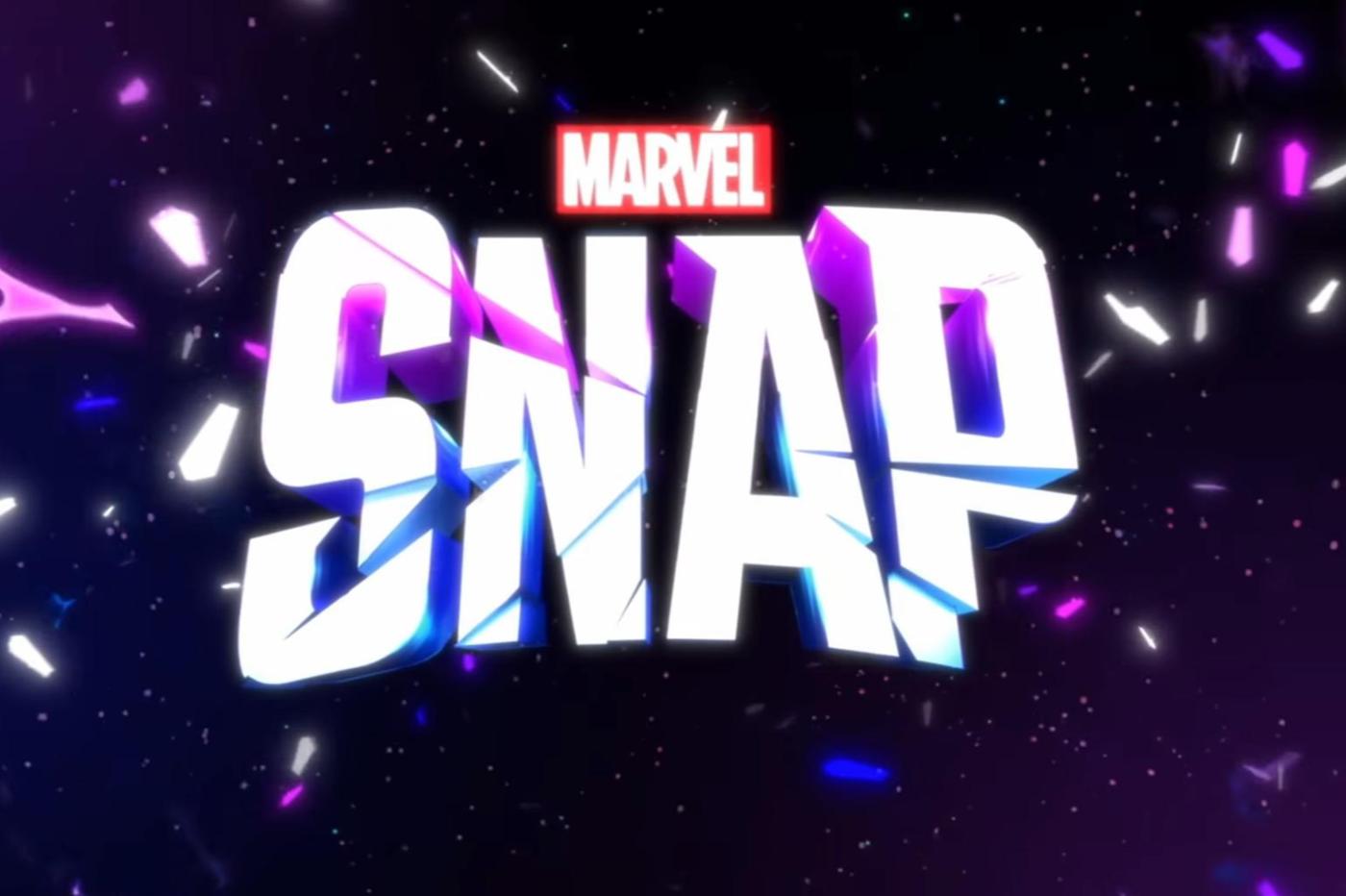 Logo du nouveau jeu de cartes en ligne Marvel Snap