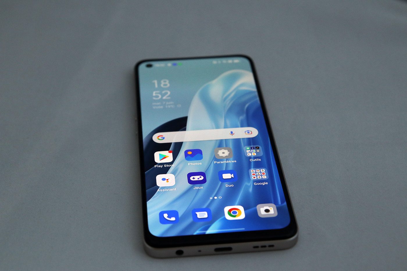 Test OPPO Reno 7