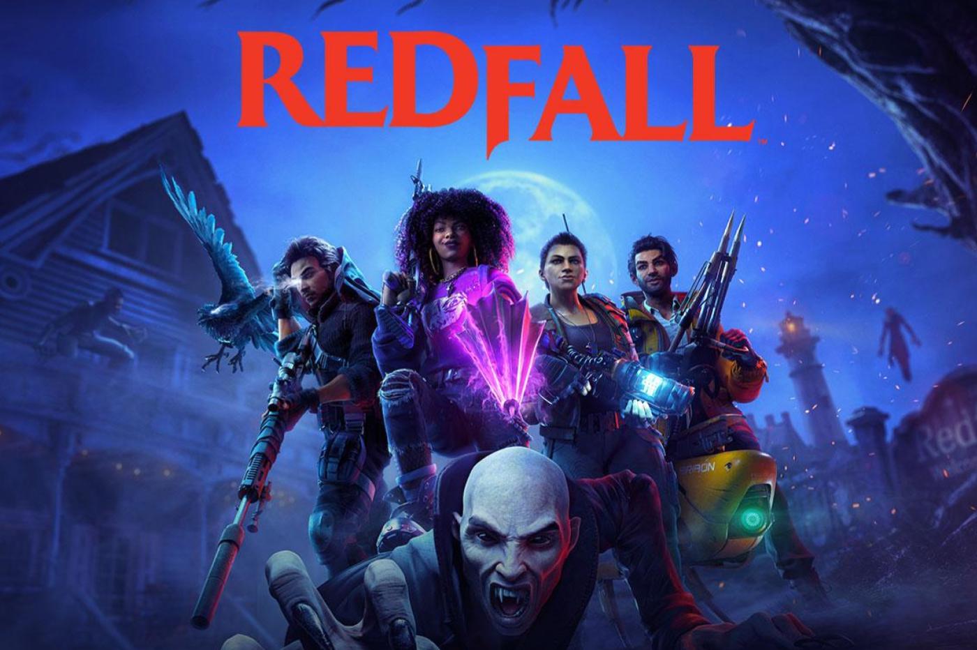 Redfall game logo